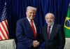 Donald Trump y Lula Da Silva
