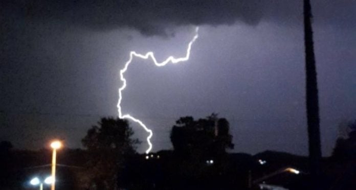 alerta amarilla por tormenta