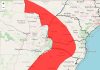 alerta roja por tormentas