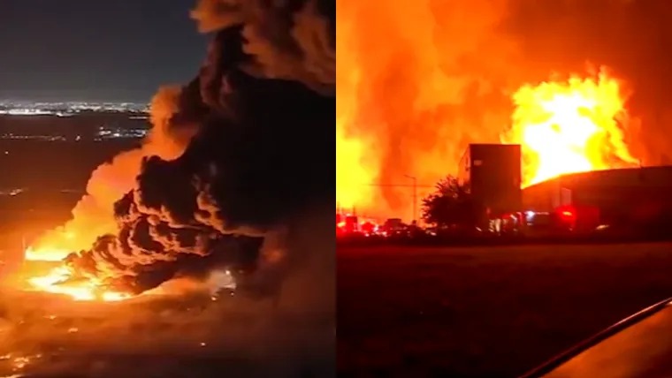explosión en Ezeiza