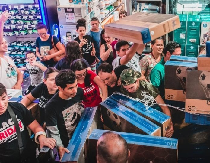 furor por el Black Friday en Ciudad del Este