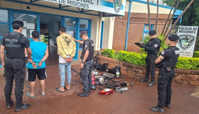 ladrones detenidos