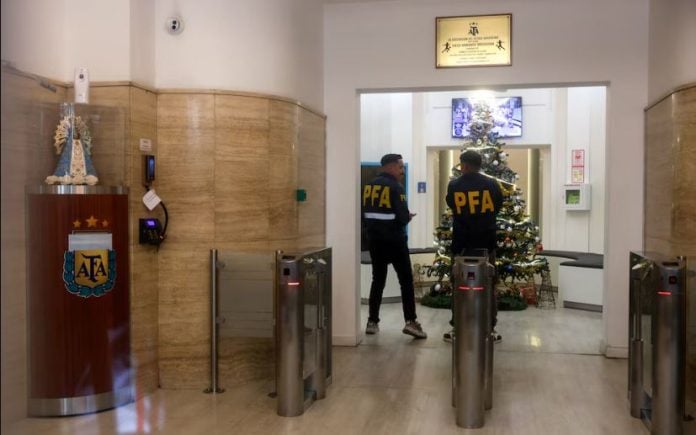 allanamientos en la AFA