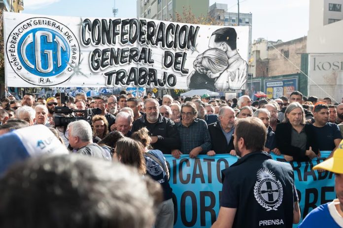 CGT marcha a Plaza de Mayo