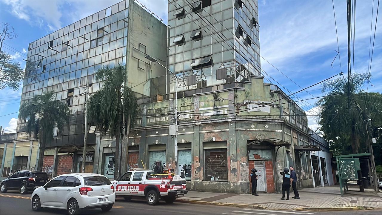 Principio de incendio en el edificio Marconi 