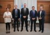 Santilli y Adorni con gobernadores de Catamarca y San Juan