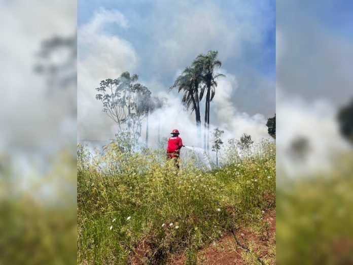 incendio en Oberá