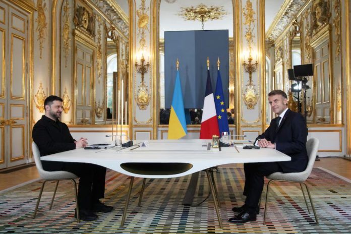 zelensky y macron zelensky