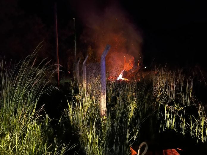 Incendio en Garupá