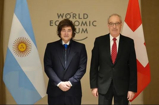 Milei en Davos 2026 Milei