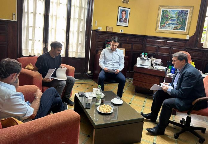 Adolfo Safrán se reunió con la Cámara de Comercio de Posadas