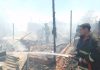 Incendio en el barrio Los Oleritos de Posadas