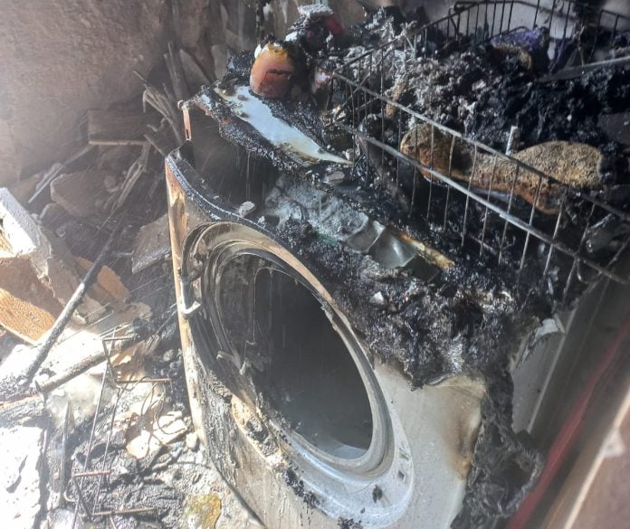 incendio en Posadas