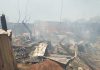 incendio del barrio Los Oleritos de Posadas