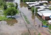 San Luis del Palmar sigue bajo agua