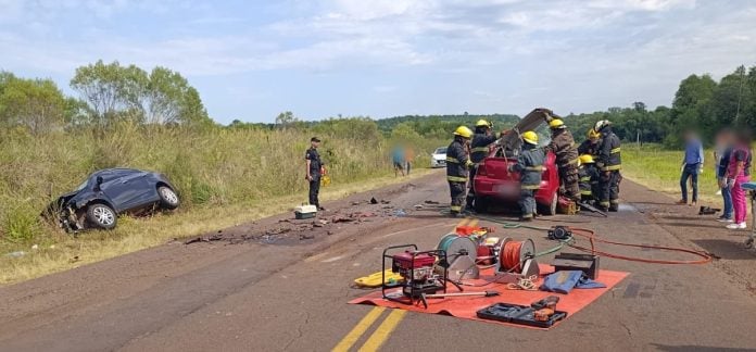 Choque en la Ruta Provincial 4