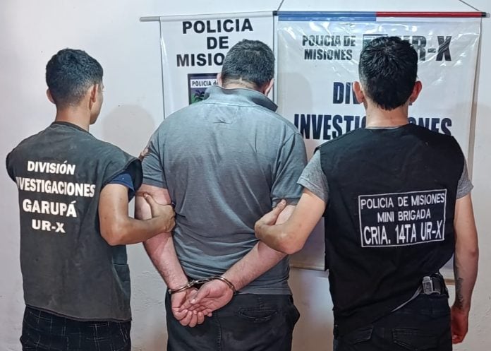 agresor detenido