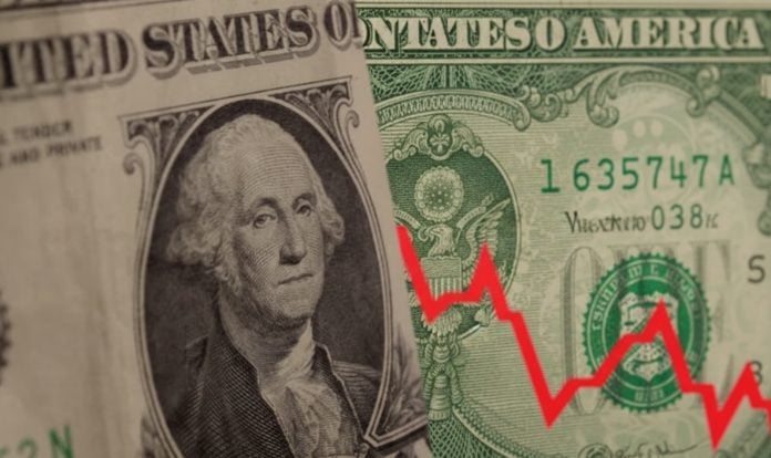 dólar a la baja foto generada con ia el dólar seguirá a la baja