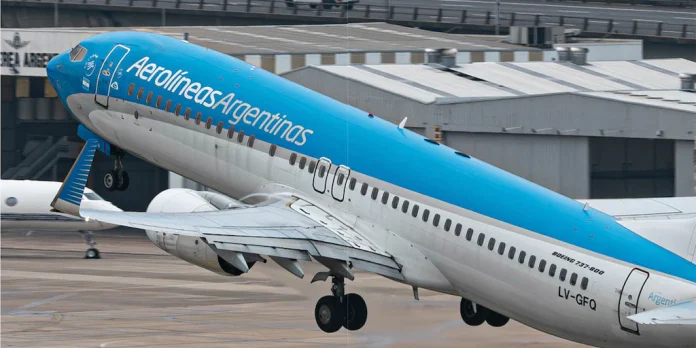 Aerolíneas Argentinas registró un superávit de USD 112 millone