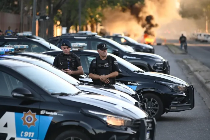 Conflicto policial en Santa Fe