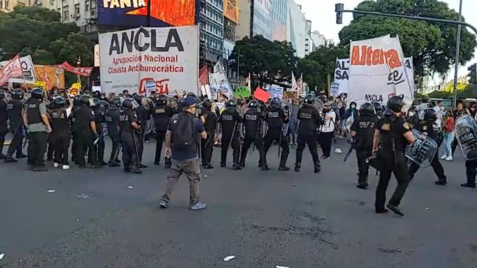protesta congreso