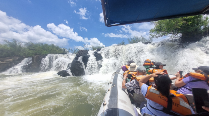Saltos del Moconá excursiones náuticas en el Parque Provincial Moconá