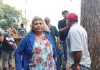 Norma Gularte como intendente interina de Caraguatay