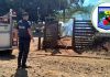incendio de una vivienda en 9 de Julio