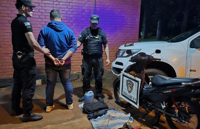 detenido en operativos