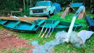 Guardaparques de Misiones desmantelan campamentos ilegales y encuentran dinamita en la selva de Yabotí