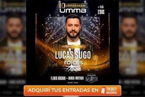 Lucas Sugo Aniversario 10 de UMMA