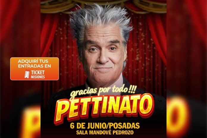 Roberto Pettinato en Posadas