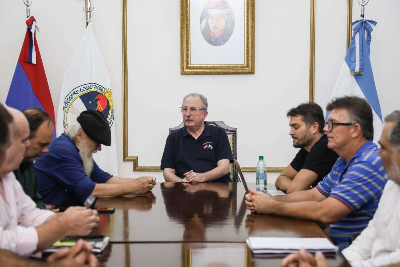 Passalacqua recibió a productores yerbateros