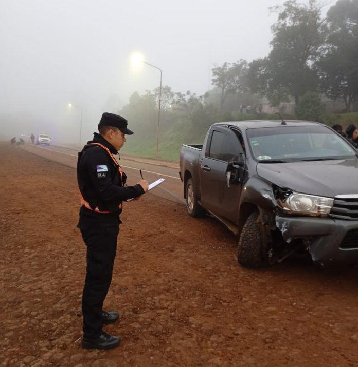 Accidente San Vicente (2) siniestro vial