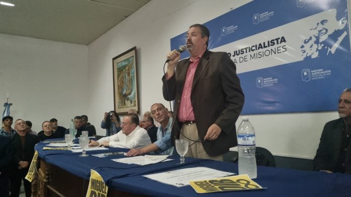 Humada pj misiones Partido Justicialista Cristian Humada (10) PJ de Misiones