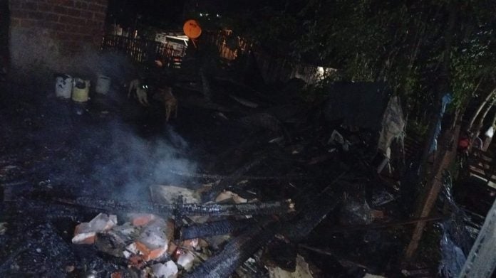 Incendio San Jorge Posadas Incendio destruyó una vivienda en Posadas