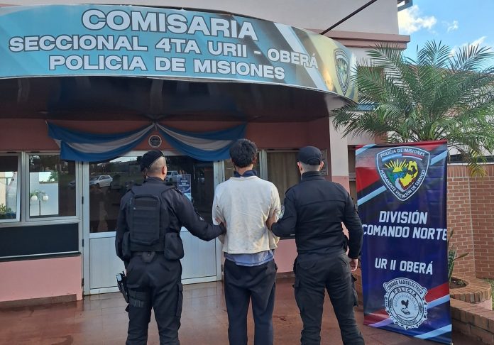 detienen agresor