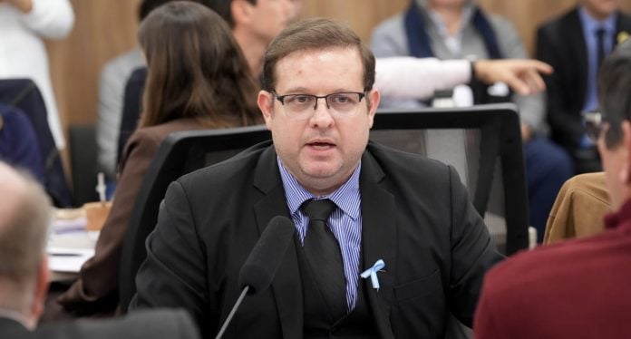 diputado provincial por Misiones y referente yerbatero, Cristian Castro Cristian Castro