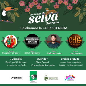 Comandante Andresito será sede de una nueva edición del festival “Somos la Selva”