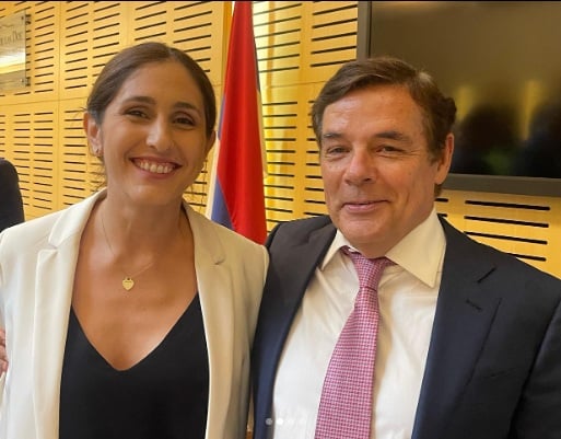 Carlos Rovira y Paula Franco