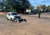 Posadas | Una motociclista chocó contra un automóvil y terminó hospitalizada