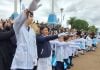 Candelaria fue sede del acto central por el Día de la Bandera en Misiones con promesa, jura y desfile cívico-militar
