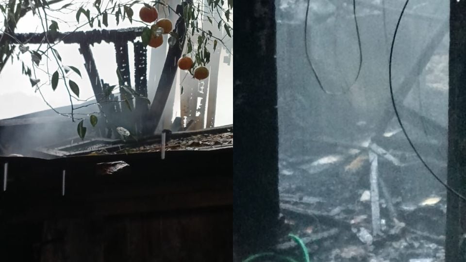 Eldorado incendio destruyó por completo una vivienda