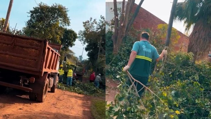 Eldorado realizó un operativo ambiental de alto impacto en el barrio 20 de Junio