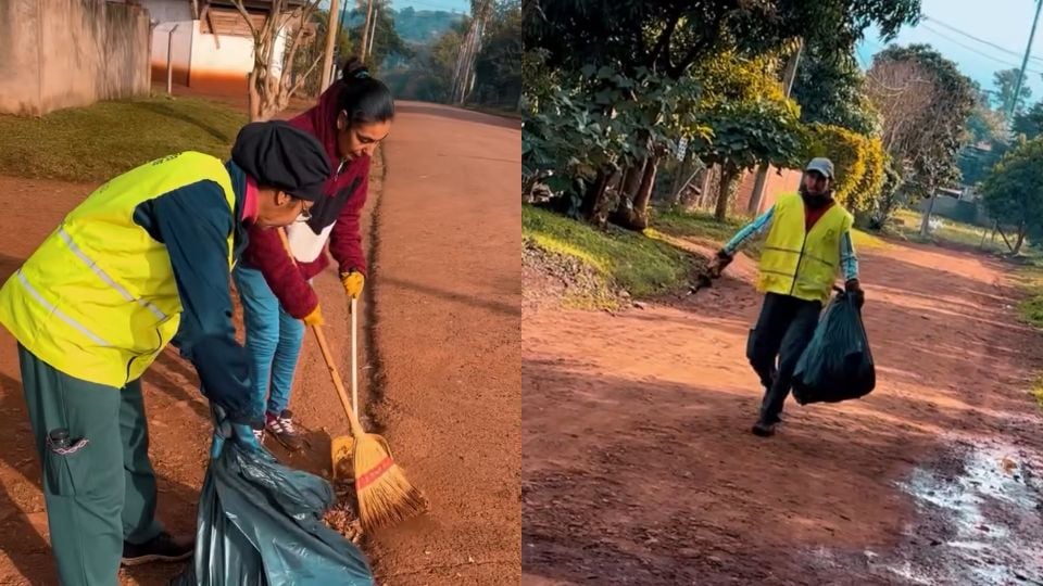 Eldorado realizó un operativo ambiental de alto impacto en el barrio 20 de Junio