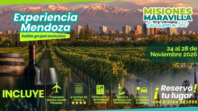 Experiencia Mendoza Misiones Maravilla te lleva a Mendoza
