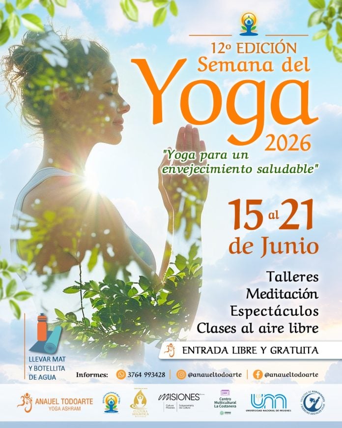 Flyer Semana del Yoga Semana del Yoga