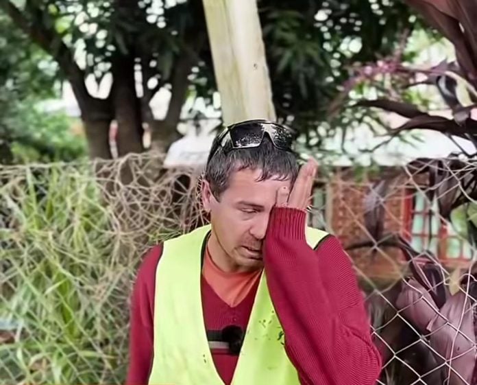 Se encadenó en San Javier (1)