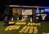 Hallaron cinco bultos con 146 panes de marihuana durante un operativo de Prefectura en Nemesio Parma
