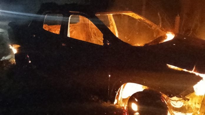 incendio en Puerto Piray